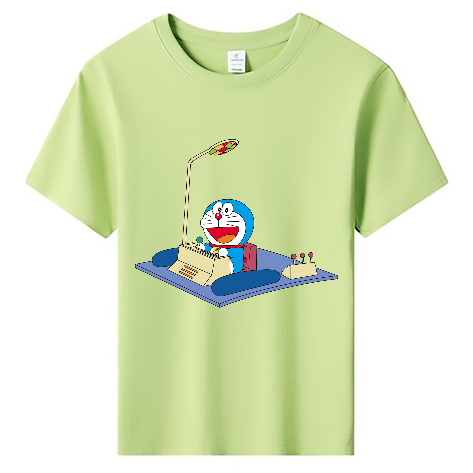 （画像用） ドラえもん Doraemon 綿100％キッズTシャツ（フロントプリント）